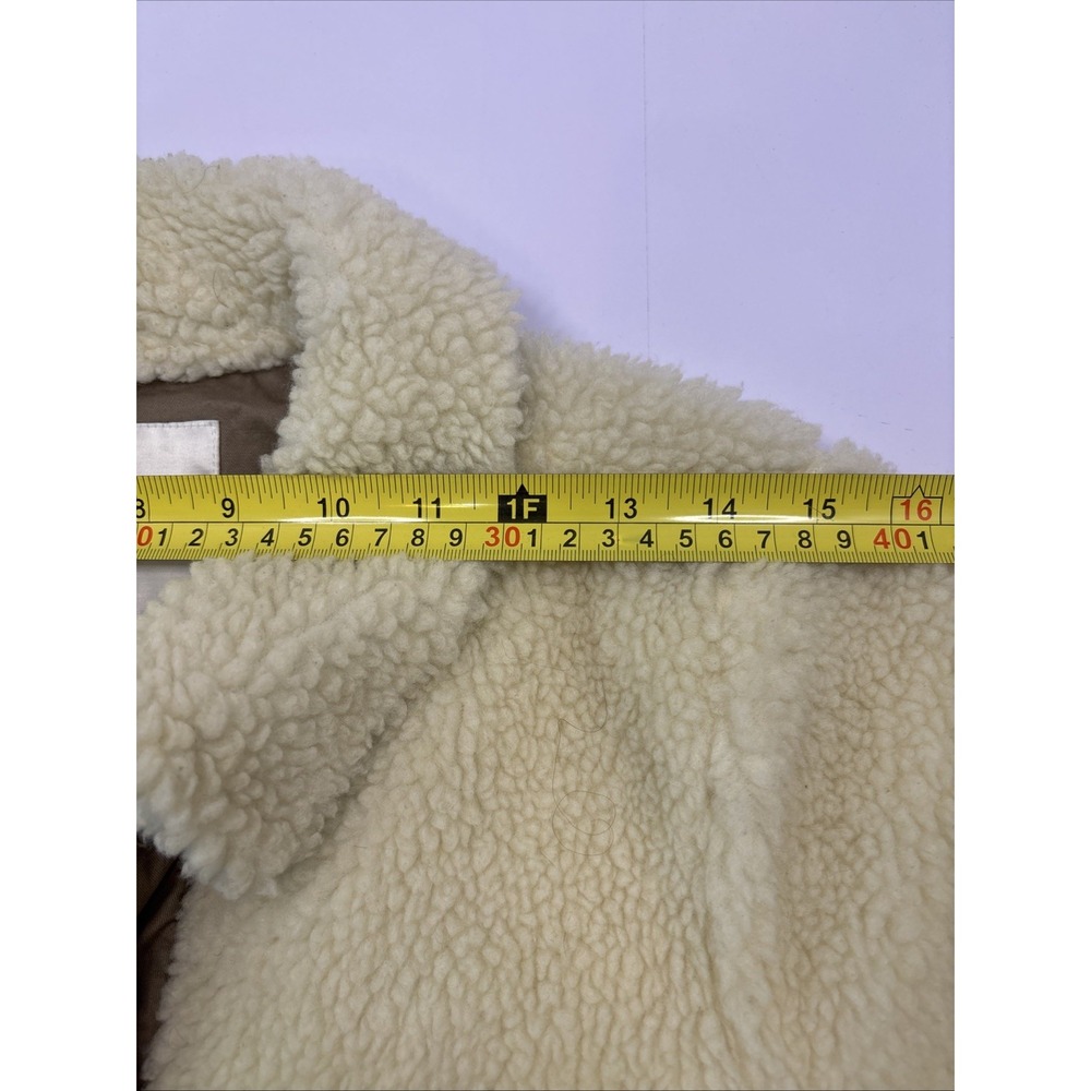 Madewell Cream Sherpa Jacket - Picture 14 of 16